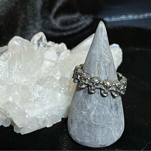 💖 Skull Band Ring